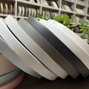 PVC fa gabona bútorok él sávszürke